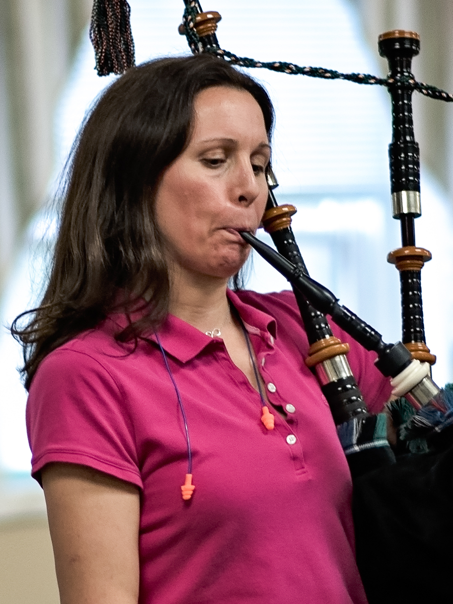 Pipe Major Margaret Lynch<